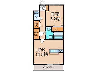 仮)ｽﾌﾟﾗﾝﾃﾞｨｯﾄﾞ福島WESTの物件間取画像